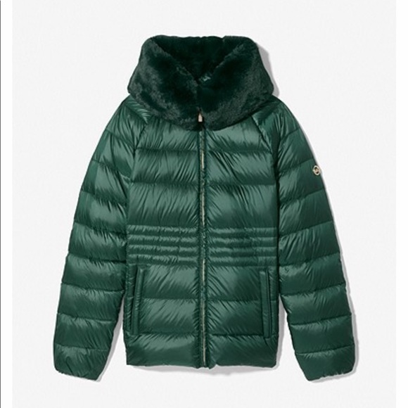 Coats | Michael Kors Emerald Green Coat 
